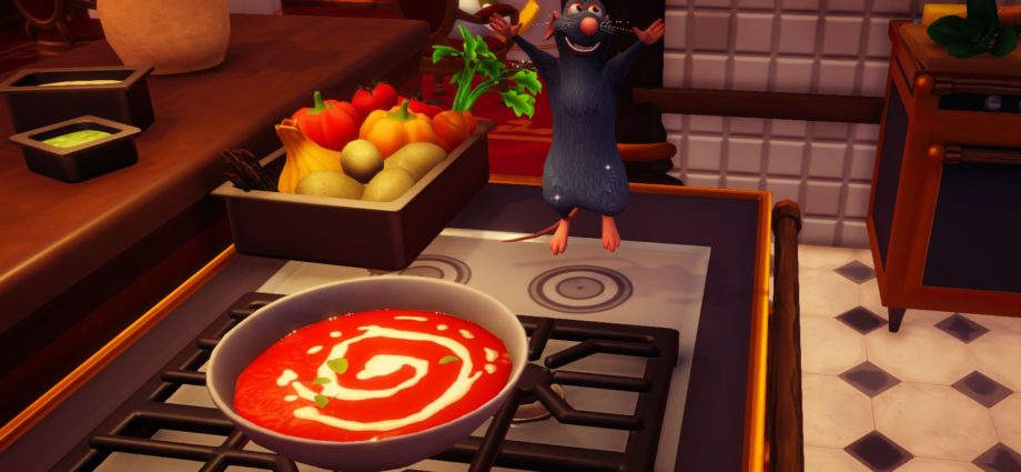 Learn how to prepare tomato soup with Disney Dreamlight Valley ...